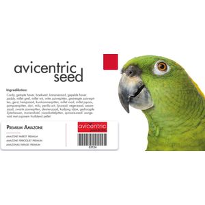 Premium Amazone Zaadmengeling 2x 2kg - Papegaaienvoer - Vogelvoer- Amazone Papegaai