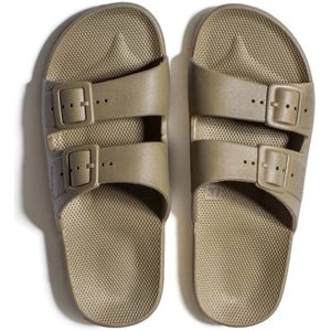 Freedom Moses - Basic - Slipper - Khaki - 100% Waterdicht - Anti Slip Zool