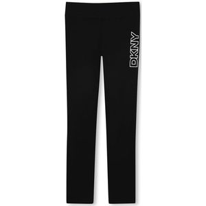 DKNY - D62365 - Leggings - Zwart - 8 Years Meisjes
