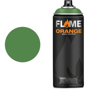 Molotow Flame Orange - Spray Paint - Spuitbus verf - Synthetisch - Hoge druk - Matte afwerking - 400 ml - leaf green