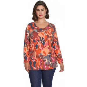 T-shirt met lange mouwen en opdruk