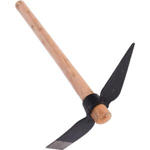 Pick Mattock voor Graven en Tuinwerk met Houten Handvat