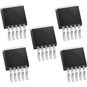 LM2596S-5.0 Step-Down Spanningsregelaar – 5V Vaste Output – TO-263 5-Stuks