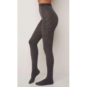 Oroblu fantasie panty sheen 70 den maat M zwart melange