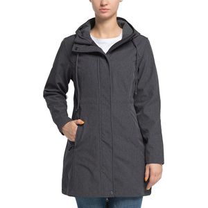 Dames Softshelljas - Lichte Regenjas en Functioneel Windjack met Capuchon