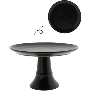 Bastion Collections - Servies - Cake standaard - mat zwart