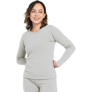 Dames Thermo Onderhemd met Lange Mouwen - Functioneel en Warm