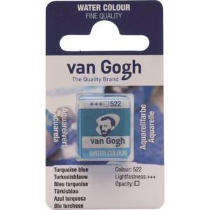 Aquarelverf - 522 Turkooisblauw - van Gogh - Napje