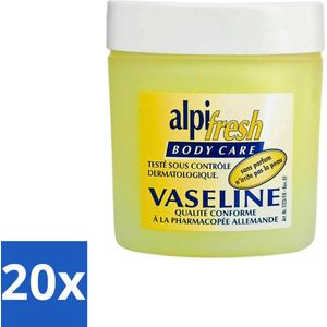 20 x Alpi-Fresh - Handcrème Vaseline - Bescherming & Hydratatie - 250 ml - Handcreme - Handverzorging - Hydratatie - Bescherming Van De Handen - Droge Handen