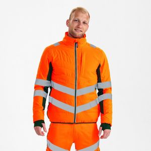 Engel - Safety - Gewatteerde Jack - Hi-vis Orange / Green