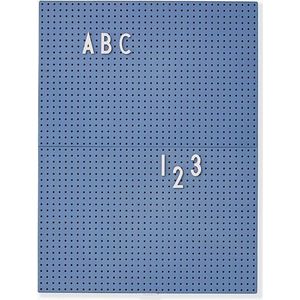 Design Letters letterbord A4 blue