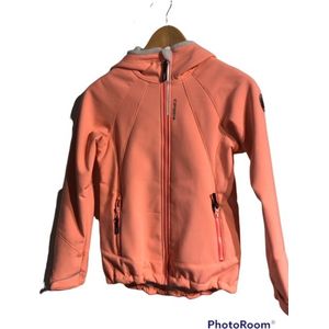 Icepeak Rika Jr. Softshell Jack - Wintersportjas - Kinderen - Roze - 140