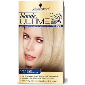 Schwarzkopf - Ultiem Blond - Haarverf - 10-1 Licht Blond