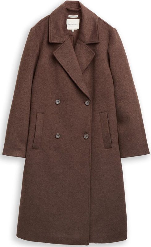 Tom Tailor - Denim - Wollen Jas - Losse Pasvorm