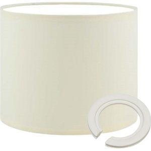 Cilinderlampenkap E27/E14 - 50 Kleuren - 17x12cm