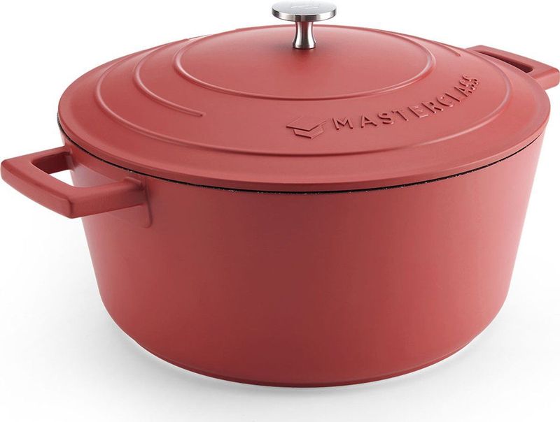 MasterClass - Gietaluminium Ovenschaal - Rood - Inhoud 5L