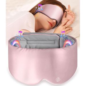 Equivera Slaapmasker Bluetooth - Slaap Koptelefoon - Bluetooth Slaapmasker - Oogmasker Slaap - Slaapmasker met Speakers - Slaap Koptelefoon - Hoofdband - Slaapmasker - Voor een fijne nachtrust!