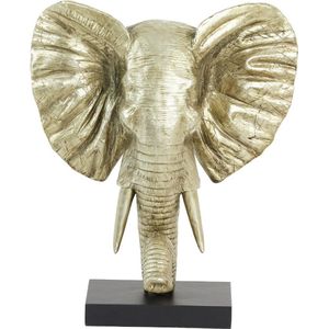 Light & Living Ornament Elephant - Goud - 30x15x35.5cm - Modern