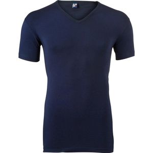 Alan Red - Oklahoma T-shirt Stretch Navy (1pack) - Heren - Maat S - Body-fit