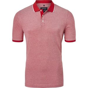 MARVELIS modern fit poloshirt - rood melange