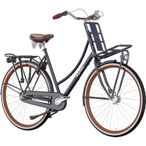 Popal Daily Dutch Prestige N3 Transportfiets - Stadsfiets Dames - 47 centimeter - Petrol Blauw