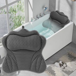 Unyqoos ® Verwen Jezelf met Dit Luxe Badkussen: Ondersteunt Hoofd, Nek, Schouders en Rug voor Optimaal Comfort