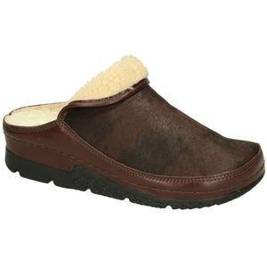 Berkemann -Dames - bruin donker - pantoffels - maat 37.5