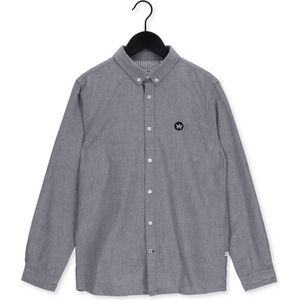 Kronstadt Johan Kids Oxford Shirt Overhemden - Zwart