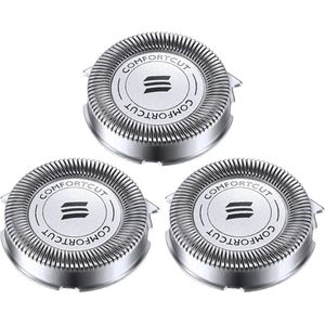 Vervangende scheerapparaat hoofden voor elektrisch scheerapparaat - 3 stuks