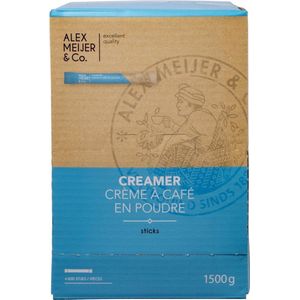 Alex Meijer Koffiemelk Creamersticks Glutenvrij - 600 x 2,5 gram