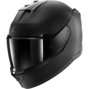 SHARK D-SKWAL 3 DARK SHADOW EDITION Mat Black - ECE goedkeuring - Maat L - Integraal helm - Scooter helm - Motorhelm - Zwart - Geen ECE goedkeuring goedgekeurd