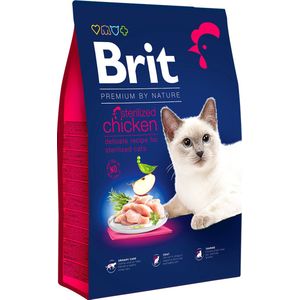 Brit Premium by Nature Cat - Sterilized Chicken 8 kg
