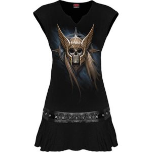 Spiral - ANGEL WARRIOR Short dress - S - Zwart