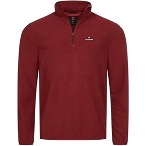 Fleecetrui Heren voor Herfst en Winter - Halve Ritssluiting, Microfleece Sweatshirt