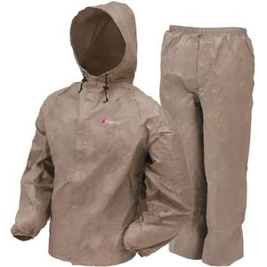 Dames Ultra-Lite2 Regenpak - Waterdicht, Ademend, Kaki, XXL