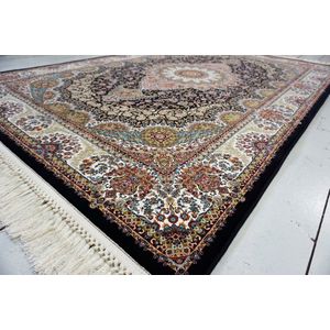 SusaStyle OUTLET- Perzisch vloerkleed - Arad Darkblue - 150cm x 225cm - Perzisch tapijt