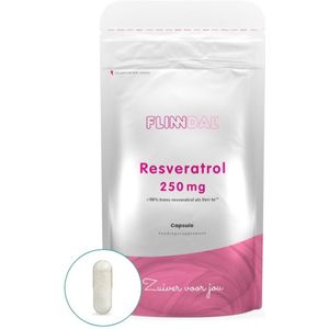 Flinndal - Resveratrol - 250 mg - Antioxidant - 30 Capsules