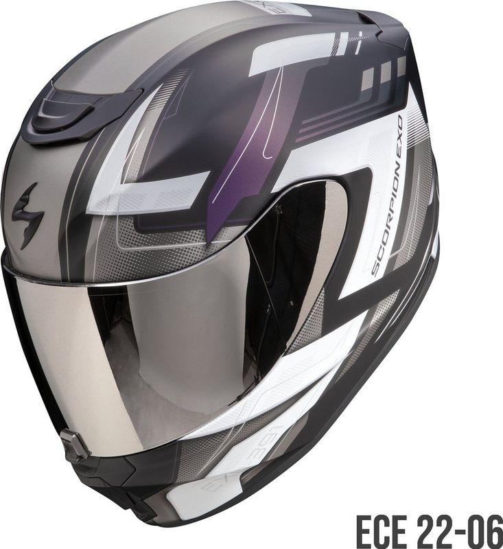 SCORPION - EXO-391 Captor - Integraalhelm - Matt Black - Polycarbonaat