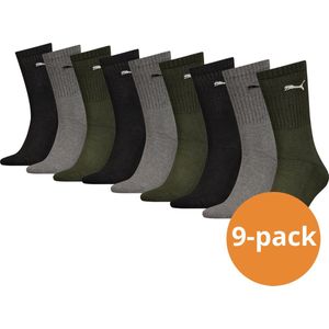Puma - Sportsokken - Zwart - 9 paar - Unisex
