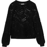 DreiMaster Vintage Oversized trui  zwart