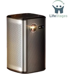 LifeStages - Draagbare Beamer - Portable Beamer - Mini Beamer - Projector - Duurzaam