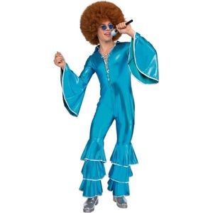 My Other Me - Carnavalskleding Heren - Disco - Blauw - Maat XL