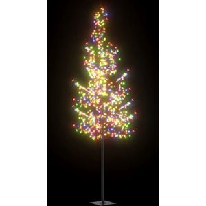 vidaXL-Kerstboom-met-600-LED's-meerkleurig-licht-kersenbloesem-300-cm