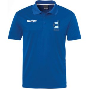 Kempa Poly Poloshirt Royal Blauw Maat 3XL