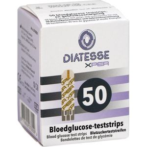 Diatesse XPER Glucose Teststrips (50 stuks)