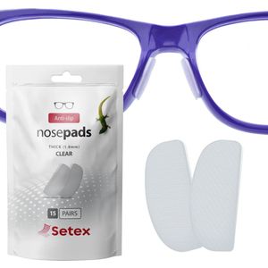 Setex anti-slip neuspad dik 1.8mm | transparant | 15 paar