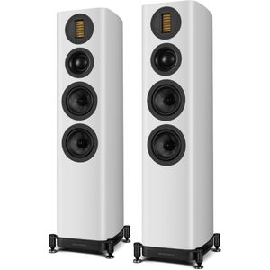 Wharfedale EVO 5.3 Vloerstaande Speakers - Hifi Stereo Set - Passieve Speaker - 3-Weg Luidsprekers - Wit