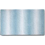 Badmat, 100 x 60 cm, Polyester, Freeze Blue - Kela | Ombre