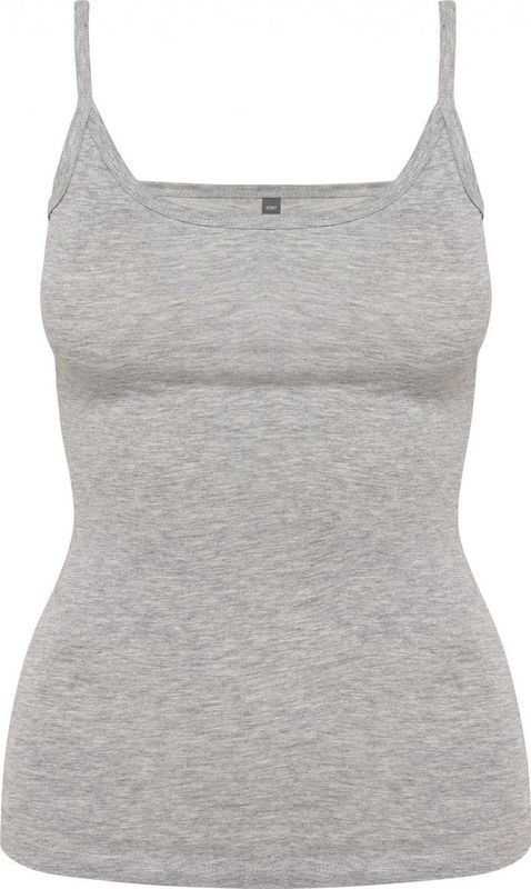 Kariban - Tank Top - Light Grey Heather - Dames - Mouwloos - 95% Katoen - 5% Elasthan