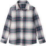 Vertbaudet Geruit flanellen hemd Kerstmis